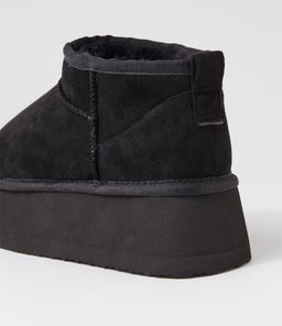 SIVAN IL BLACK MICROSUEDE