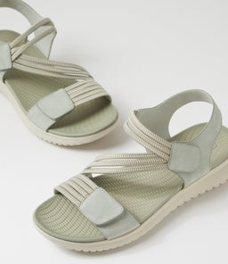 EDWYNA IL SAGE NUBUCK PU ELASTIC