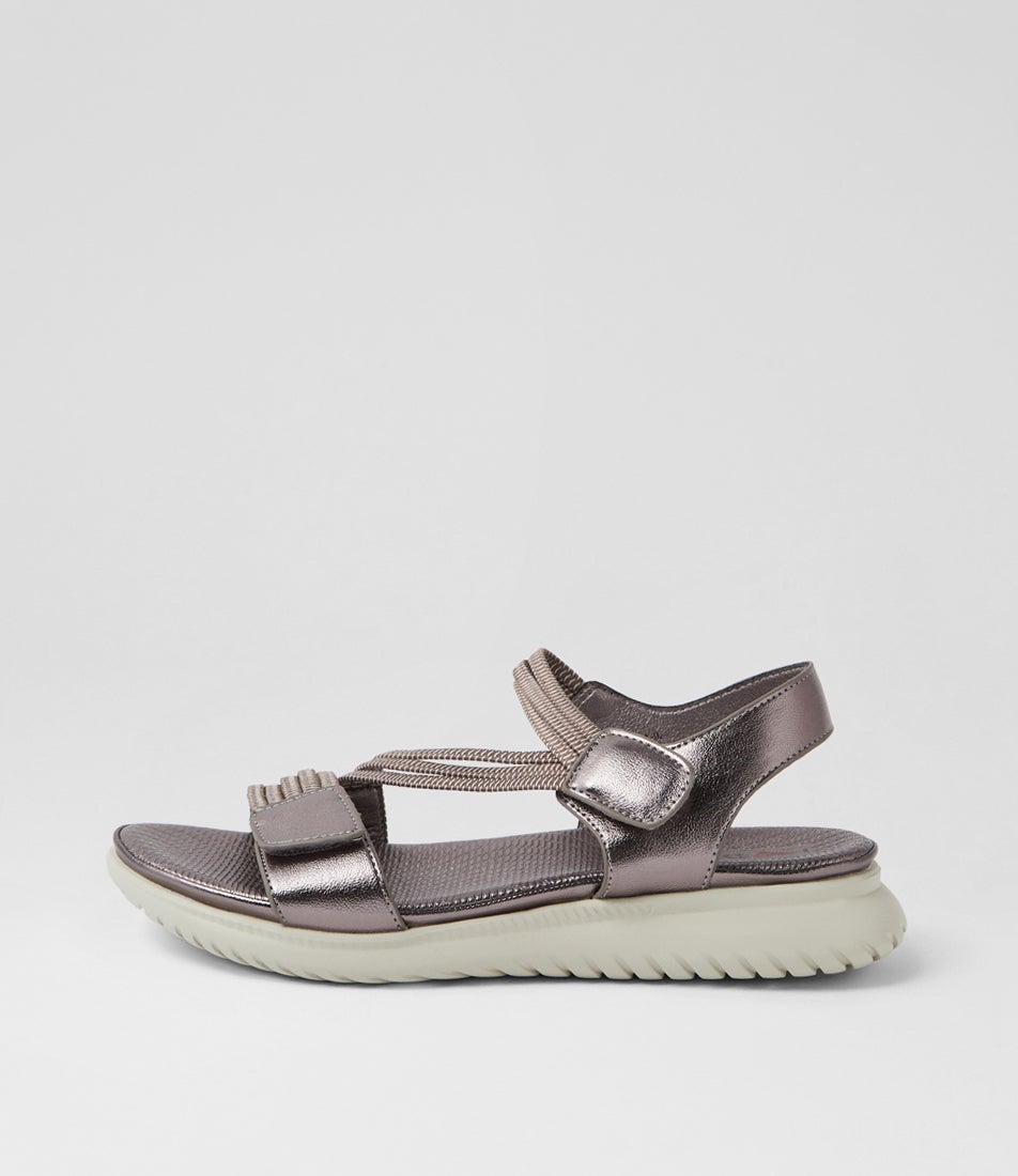 Edwyna Pewter Sandals