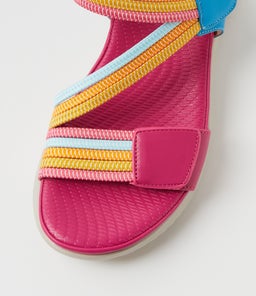 EDWYNA IL FUCHSIA BRIGHT MULTI SMOOTH ELASTIC