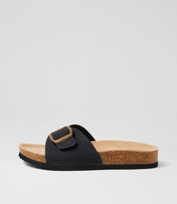 ZERTIL IL BLACK NUBUCK PU