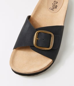ZERTIL IL BLACK NUBUCK PU