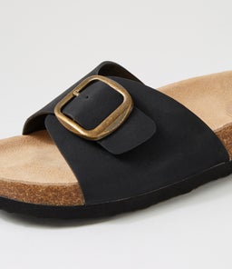 ZERTIL IL BLACK NUBUCK PU