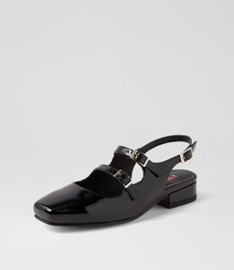 BOGOTA IL BLACK PATENT PU