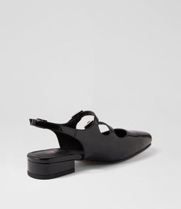 BOGOTA IL BLACK PATENT PU
