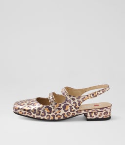 BOGOTA IL GOLD LEOPARD FABRIC
