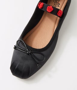 ROSEZ IL BLACK BLACK SATIN