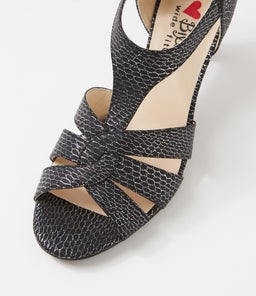 ZHOU IL BLACK&SILVER SNAKE SMOOTH
