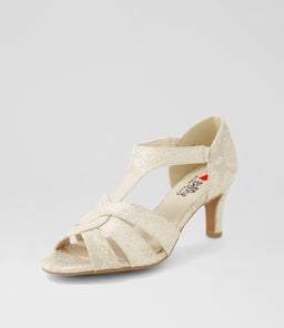 ZHOU IL BEIGE SNAKE METALLIC SMOOTH