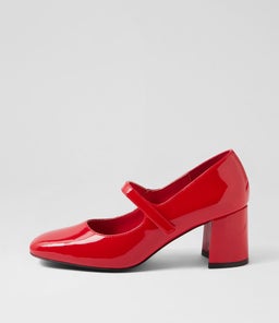 EMERY IL RED PATENT PU
