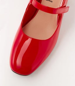 EMERY IL RED PATENT PU
