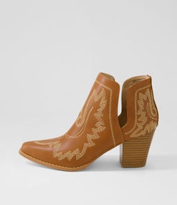 Craayzie Tan Ankle Boots Craayzie Tan Ankle Boots