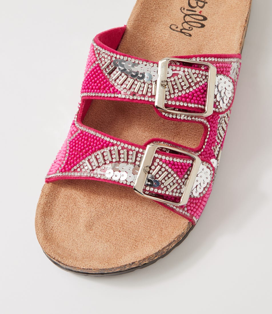Yakira Fuchsia Multi Sandals | Shop Online at Williams