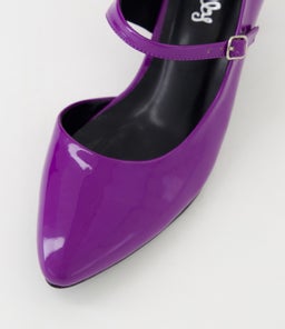 FIMMY IL EGGPLANT PATENT PU