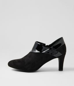 ILONDA W IL BLACK BLACK MICROSUEDE
