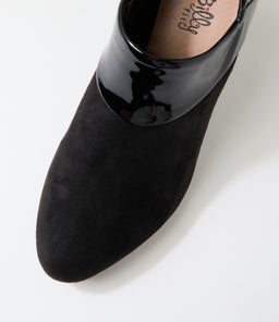 ILONDA W IL BLACK BLACK MICROSUEDE