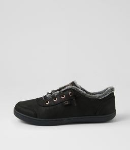MARLEEN IL BLACK BLACK SOLE NUBUCK PU