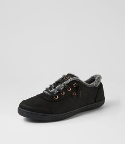 MARLEEN IL BLACK BLACK SOLE NUBUCK PU