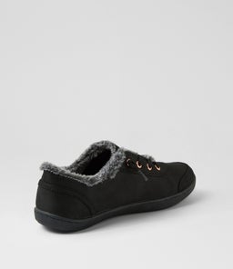 MARLEEN IL BLACK BLACK SOLE NUBUCK PU