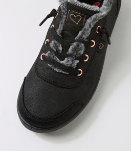 MARLEEN IL BLACK BLACK SOLE NUBUCK PU
