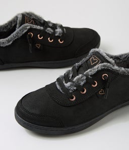 MARLEEN IL BLACK BLACK SOLE NUBUCK PU
