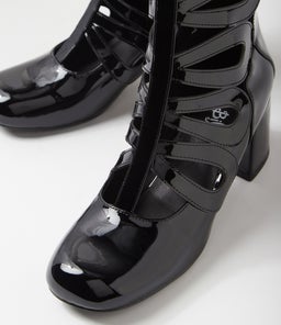 SOOPHO IL BLACK PATENT PU