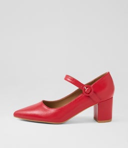 Tuchie Dark Red Heels Tuchie Dark Red Heels
