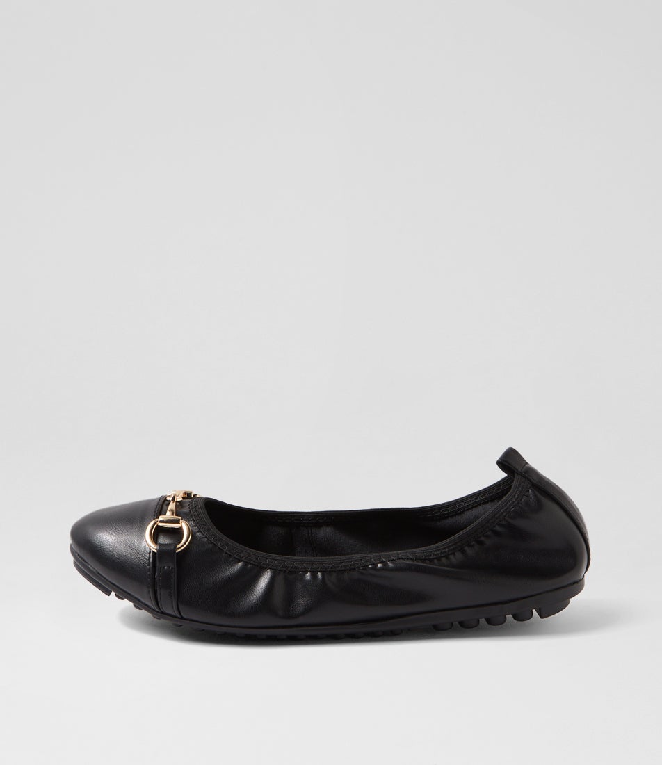 Cilloe Black Flat Shoes