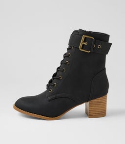 JIMBALA IL BLACK NUBUCK PU