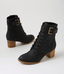 JIMBALA IL BLACK NUBUCK PU