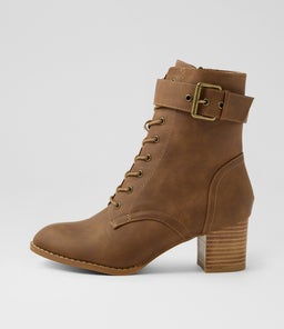 JIMBALA IL DK TAN NUBUCK PU