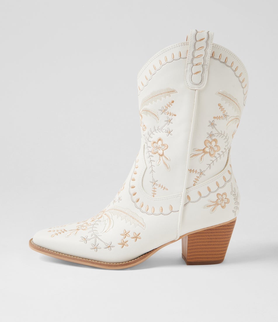 Sonie Chalk Calf Boots