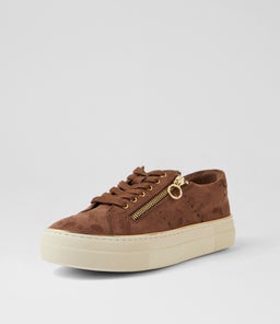 SKILLEX IL LT CHOC ALMOND MICROSUEDE SMOOTH
