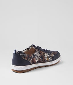 GLAMPIE IL NAVY MULTI MICROSUEDE