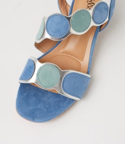 HALDIS IL BLUE SILVER MULTI MICROSUEDE