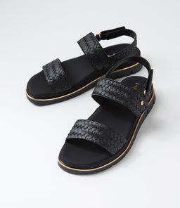 BIZZKIT IL BLACK WEAVE BLACK SOLE EMBOSS SMOOTH