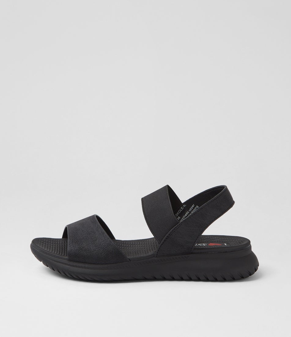 Eskole Black Sandals