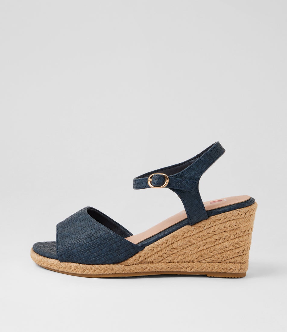 Frazzy Navy Weave Sandals Frazzy Navy Weave Sandals