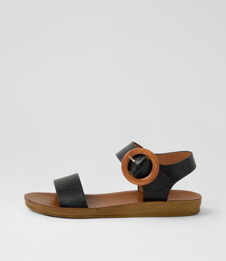 Killzine Black Sandals