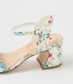 STRUT IL WHITE BOTANIC PATENT PU