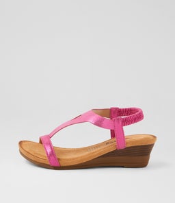 Sovel Fuchsia Shimmer Multi Sandals Sovel Fuchsia Shimmer Multi Sandals