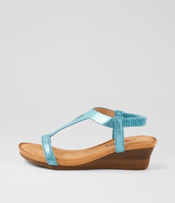 Sovel Sky Blue Shimmer Multi Sandals Sovel Sky Blue Shimmer Multi Sandals
