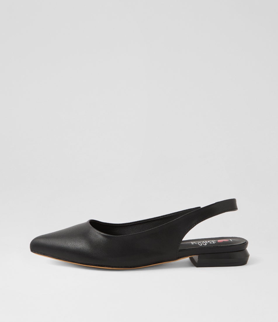 Vossin Black Flat Shoes Vossin Black Flat Shoes