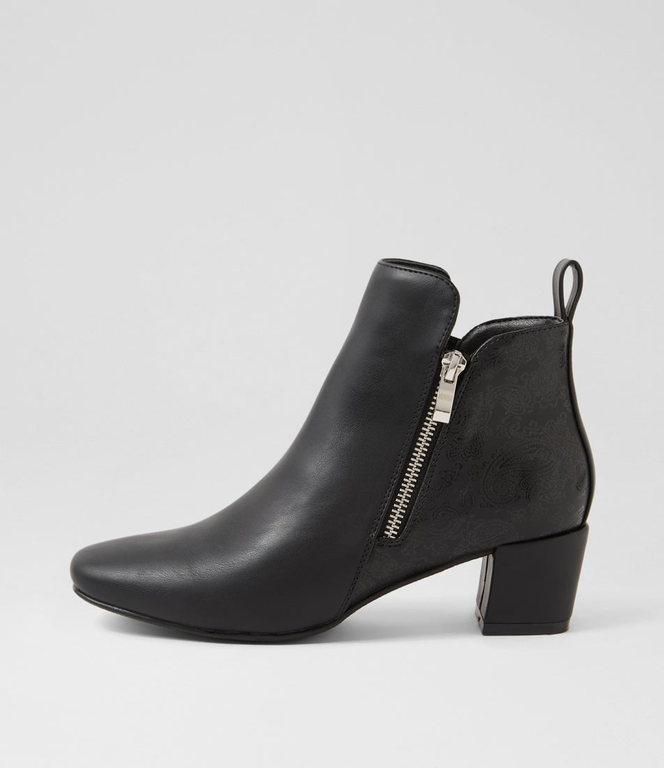 Hamble Black Ankle Boots Hamble Black Ankle Boots
