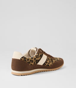JOMOLA IL CHOC LEOPARD MICROSUEDE