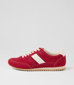Jomola Cherry Microsuede Sneakers Jomola Cherry Microsuede Sneakers