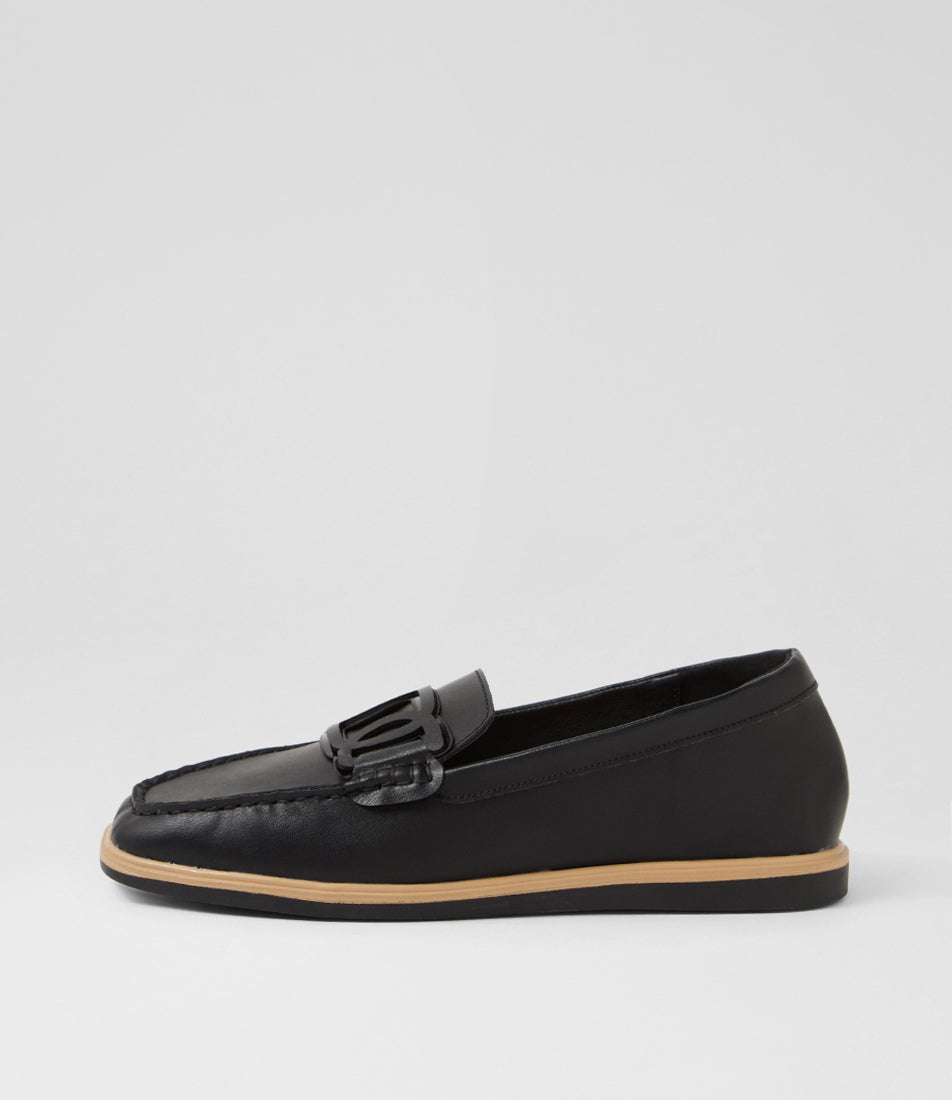 Fanked Black Flat Shoes Fanked Black Flat Shoes