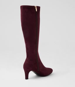 ISLENE W IL WINE STRETCH MICROSUEDE
