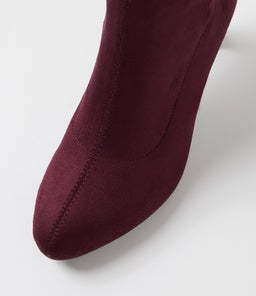 ISLENE W IL WINE STRETCH MICROSUEDE