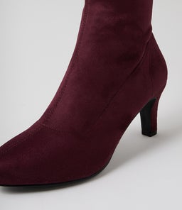 ISLENE W IL WINE STRETCH MICROSUEDE